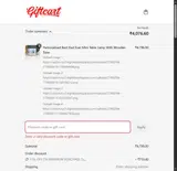 RAKHI10 coupon verification screenshot