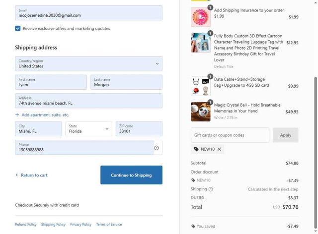 GiftLab checkout page showing GiftLab discount code box | Screenshot taken by SimplyCodes community member on Sep 4, 2025
