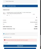 CLEAR25 coupon verification screenshot