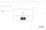 CUSTOMIZED30 coupon verification screenshot