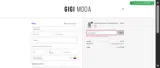 Gigi Moda coupon verification screenshot