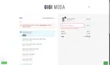 Gigi Moda coupon verification screenshot