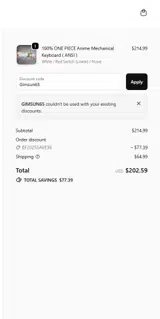 TOPOFF coupon verification screenshot