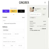 Gingiber coupon verification screenshot