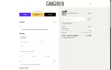 Gingiber coupon verification screenshot