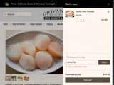 Giovannis Fish Market coupon verification screenshot