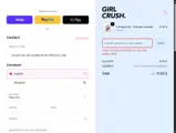Girl Crush Gang coupon verification screenshot