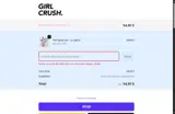 Girl Crush Gang coupon verification screenshot