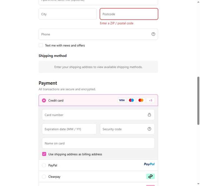 Give Me Cosmetics checkout page showing Give Me Cosmetics discount code box | Screenshot taken by SimplyCodes community member on Sep 23, 2025