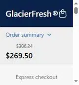 SCG coupon verification screenshot