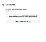 MYCOZYMAISON coupon verification screenshot