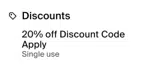 ELISEBRONTE coupon verification screenshot