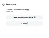 JULIA coupon verification screenshot