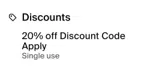 ELISEBRONTE coupon verification screenshot
