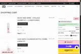 GLAMOURBYJESSIKA coupon verification screenshot