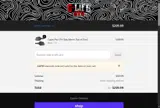 G Life UTV coupon verification screenshot