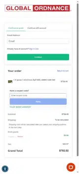 12SPIES coupon verification screenshot