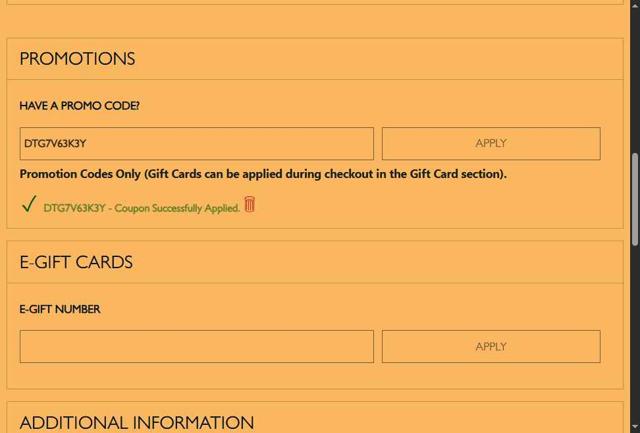 Global Schoolwear checkout page showing Global Schoolwear promo code box | Screenshot taken by SimplyCodes community member on Jul 27, 2025