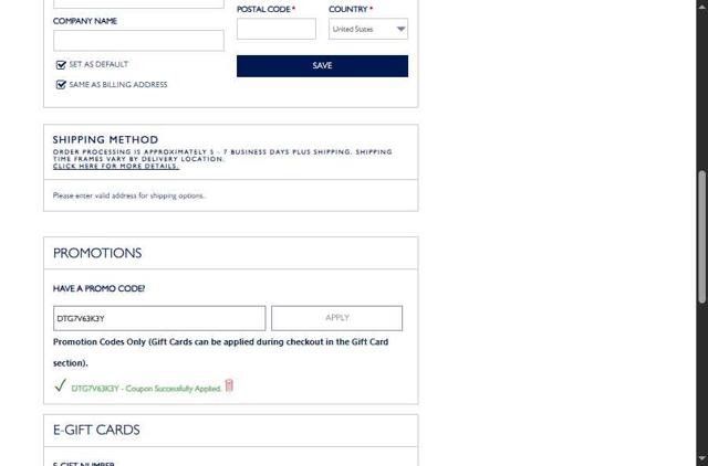 Global Schoolwear checkout page showing Global Schoolwear promo code box | Screenshot taken by SimplyCodes community member on Jul 24, 2025