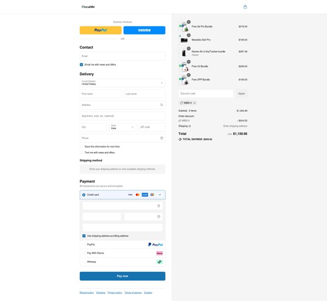 GlocalMe checkout page showing GlocalMe promo code box | Screenshot taken by SimplyCodes community member on Jul 28, 2025