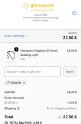 jhonoffers coupon verification screenshot