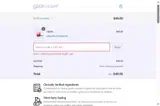 GLO20 coupon verification screenshot