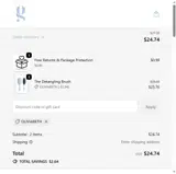 Oliviabeth coupon verification screenshot