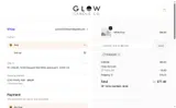 THEGLOW coupon verification screenshot