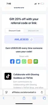 AMLJE3630 coupon verification screenshot