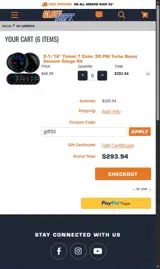 gift50 coupon verification screenshot