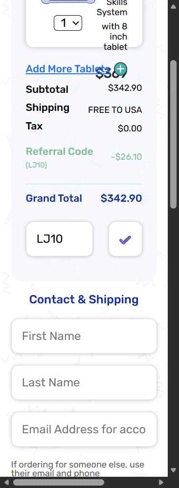 Goally checkout page showing Goally discount code box | Screenshot taken by SimplyCodes community member on Dec 4, 2025