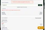 Go Ape US coupon verification screenshot