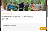 Go Ape US coupon verification screenshot