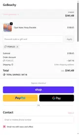 POWU25 coupon verification screenshot