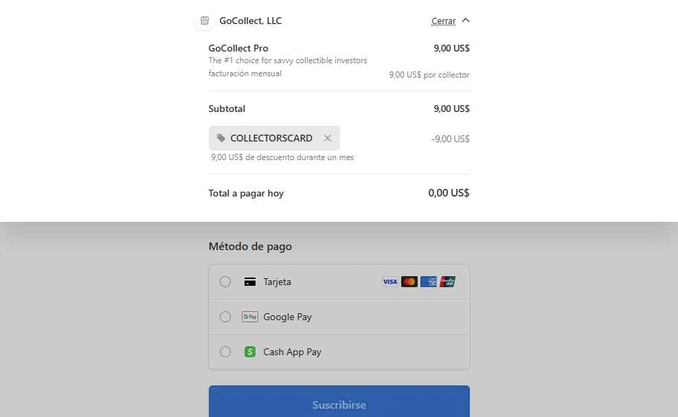 GoCollect checkout page showing GoCollect coupon code box | Screenshot taken by SimplyCodes community member on Nov 14, 2025