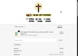 God Is Above coupon verification screenshot