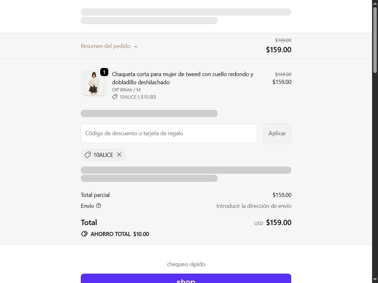 Goelia checkout page showing Goelia promo code box | Screenshot taken by SimplyCodes community member on Jan 8, 2026