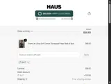 GoHaus coupon verification screenshot