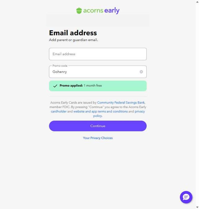 Gohenry checkout page showing Gohenry promo code box | Screenshot taken by SimplyCodes community member on Aug 14, 2025