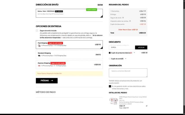 Gojersey checkout page showing Gojersey coupon code box | Screenshot taken by SimplyCodes community member on Sep 4, 2025