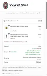 sitewide50 coupon verification screenshot