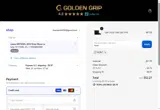 Golden Grip coupon verification screenshot
