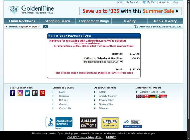 GoldenMine checkout page showing GoldenMine promo code box | Screenshot taken by SimplyCodes community member on Aug 4, 2025