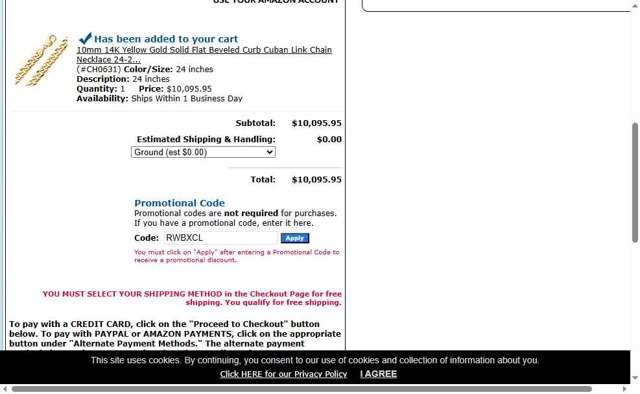 GoldenMine checkout page showing GoldenMine promo code box | Screenshot taken by SimplyCodes community member on Aug 25, 2025