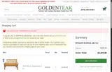 GOLD3001-20 coupon verification screenshot