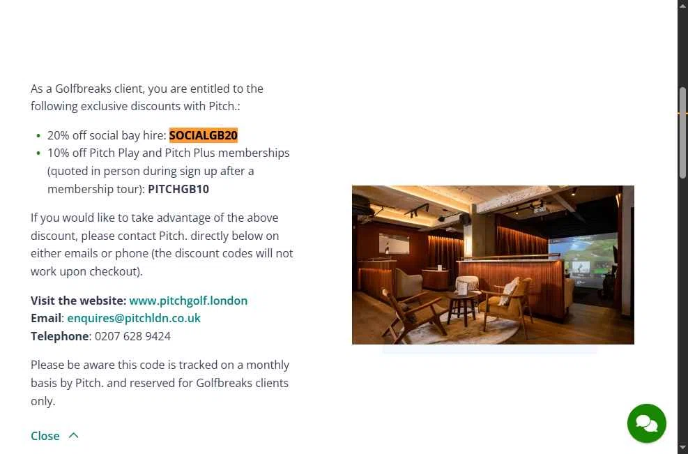 Golfbreaks checkout page showing Golfbreaks promo code box | Screenshot taken by SimplyCodes community member on Dec 23, 2025