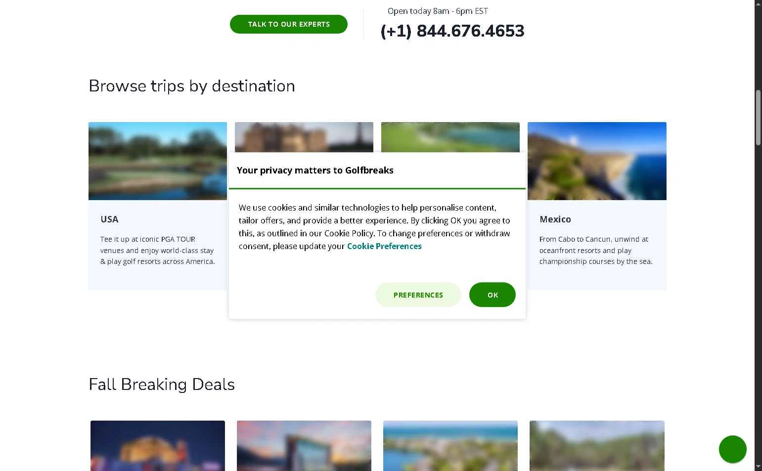 Golfbreaks checkout page showing Golfbreaks promo code box | Screenshot taken by SimplyCodes community member on Jan 27, 2026