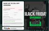 GOLFTEC coupon verification screenshot
