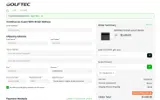 GOLFTEC coupon verification screenshot