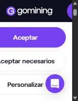 GoMining coupon verification screenshot